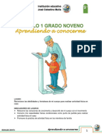 Educación Física en Casa: Aprendiendo A Conocerme