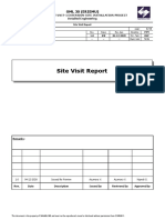 Site Visit Report - 1