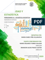 Problemario U1 - Estadistica Descriptiva