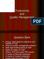 Productivity and Quality MGMT v2