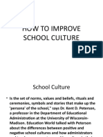 22, How To Improve School Culture, Espinosa. N and Lagamot. M