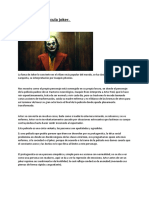 Análisis de La Película Joker.