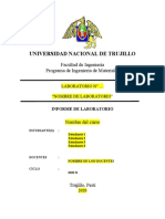 Estructura de Informe de Laboratorio - Física Cuántica y Óptica - 2020 - Ii