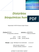 Distúrbios Bioquímicos Humanos EIM