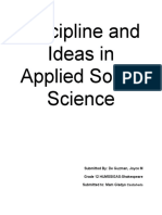 Discipline and Ideas in Applied Social Science