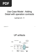 Use-Case Model: Adding Detail With Operation Contracts Detail With Operation Contracts