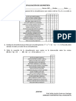 2 - Evaluación de La Circunferencia (General, Canonica) 10°2