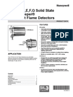 C7012A, C, E, F, G Solid State Purple Peeper® Ultraviolet Flame Detectors