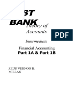 Test Bank: Theory of Accounts