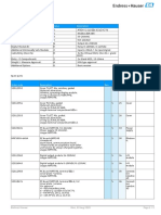 Characteristics Value Description: Endress+Hauser Mon, 03 Aug 2020 Page 1 / 2