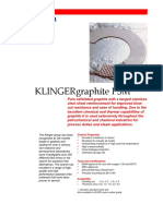 Klinger PSM Gasket Data Sheet