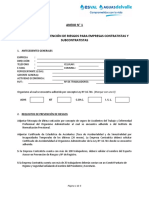 Anexo 1 - Requisitos Prevención de Riesgos Empresas Contratistas y Subcontratistas