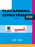 Plataforma Estratégica IDIPRON 2021-2024