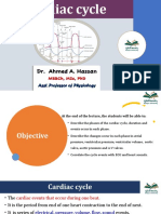 Cardiac Cycle: Dr. Ahmed Al-Sayed Hassan