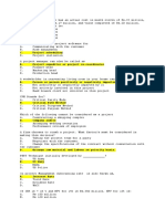 Project Management Practice MCQ's