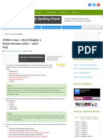 Grammar & Spelling Check: CCNA 1 (v5.1 + v6.0) Chapter 1 Exam Answers 2017 - 100% Full