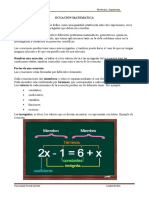 Ecuación de Primer y Segundo Grado