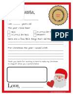 Letter To Santa