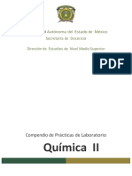 Prácticas de Laboratorio Química II