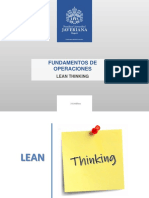 Lean Thinking