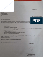 Carta Protocolo. Seremi Salud