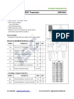 Isc N-Channel MOSFET Transistor 2SK2564: Description