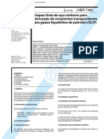 NBR 07460 - Chapas Finas de Aco-Carbono para Fabricacao de R