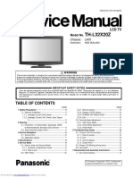 TH-L32X20Z: LCD TV