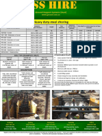 Heavy Duty Steel Shoring: Ground Support Systems (Aust)