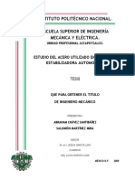 Tesis - Estudio Del Acero Utilizado en Una Barra Estabilizadora Automotriz