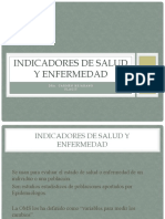 Indicadores de Salud y Enfermedad