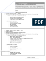 Cs Form No. 212 Attachment Work Experience Sheet Sample