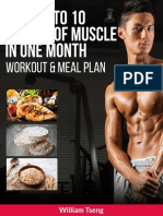 Gain Up To 10 Pounds of Muscle in One Month - Created by Will Tseng