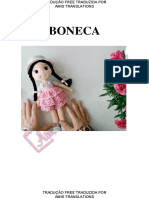 Boneca Russa Saia Rosa Traduzida Amigurumi