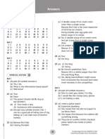 Answers: Paper 023, Section A