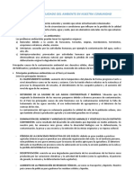 Valoramos El Cuidado Del Ambiente en Nuestra Comunidad