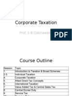 Corporate Taxation