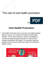 Oral Health Promotion