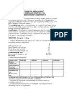 Performance Management Tutor: Bremang Henry (Fayol) Tel: +233243583352/+233207832918 Marginal Costing