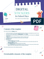 Digital Stickers For School Days by Slidesgo