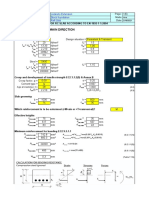 Calculations in The Main Direction: Lazareto Extension Stack Foundation Raft Slab