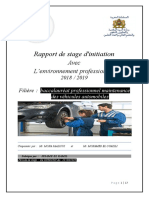 MRapport de Stage D'initiation