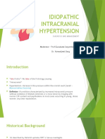 Idiopathic Intracranial Hypertension (By Dr. Rakshay)