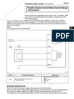 DTC P2118 Throttle Actuator Control Motor Current Range / Performance