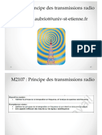 M2107: Principe Des Transmissions Radio Thibault - Aubriot@