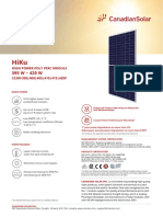 Canadian Solar Datasheet HiKu CS3W P en