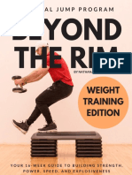 Beyond The Rim - Weight Training Vertical Jump Program - Nathanael Morton