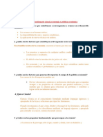 Cuestionarios 1 y 2-Política Económica