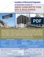 Flier - Refresher Course On Prestressed Concrete Design