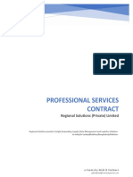 Prof-Serv-Contract - Regional Solutions & Cargo Consolidators